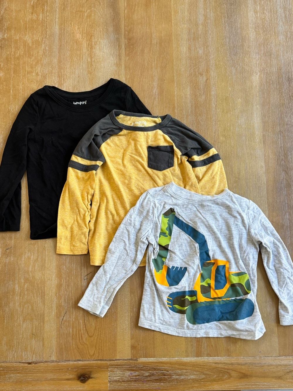 Toddler Boy - Size 3T - x3 Long Sleeve T Shirts